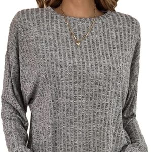 Joe Fresh Gray Long Sleeve Tee